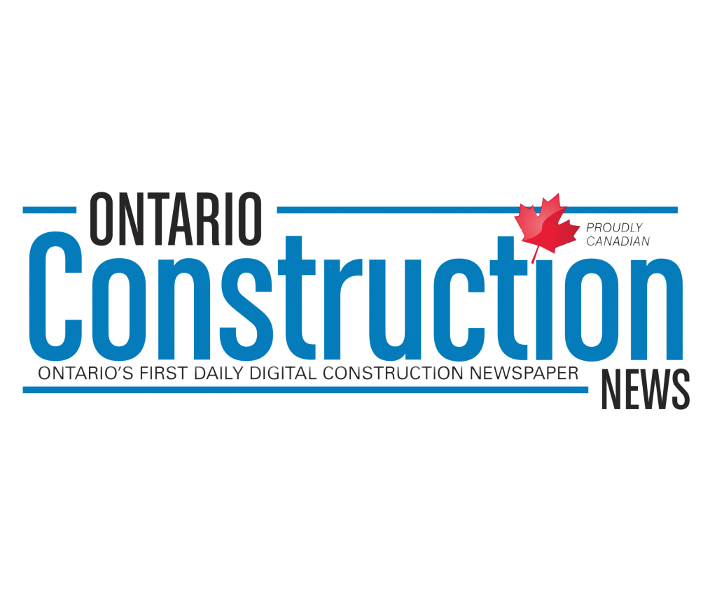 Ontario Construction news - Ontario's First Daily Digital Construction Newspaper - Proudly Canadian Logo